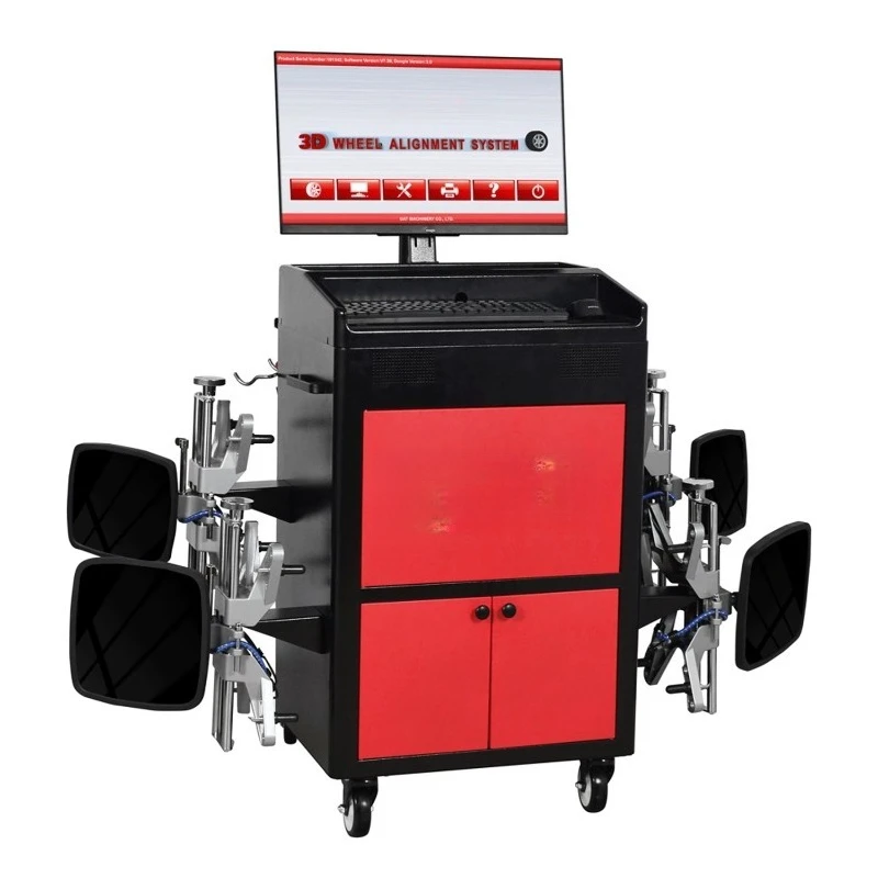 Auto Repair 3D Car Wheel Alignment Machine with Computerized LCD Display Efficient Wheel Alignment Equipment