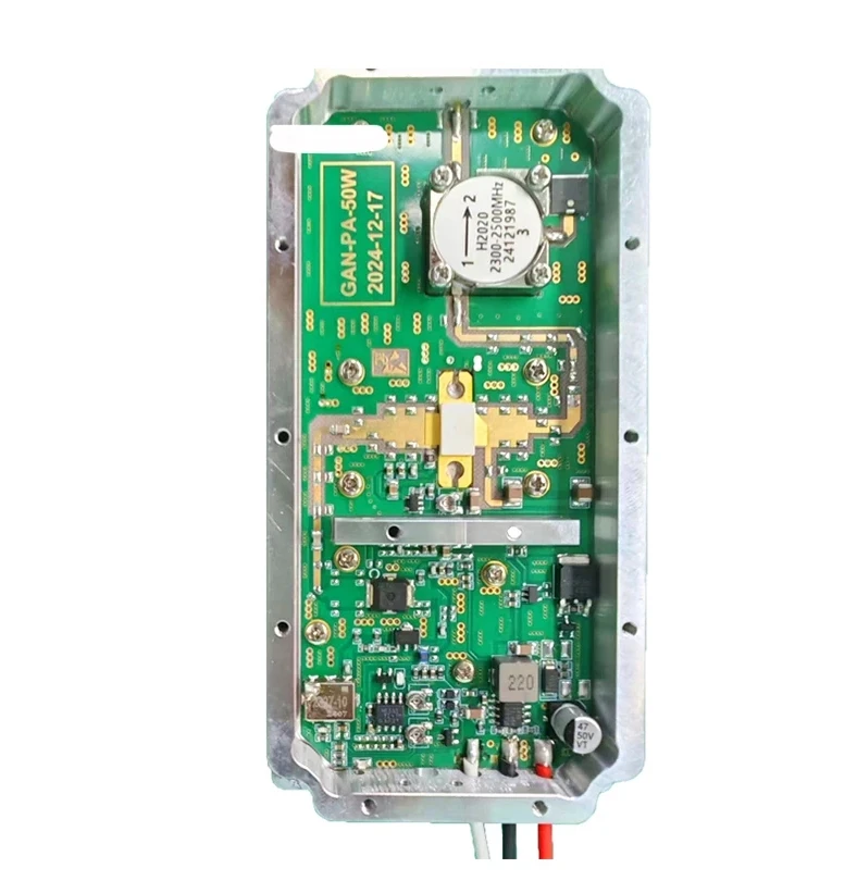 50W GAN RF Module 200-300MHZ 500-700MHZ 900-1000MHZ 2400-2500MHZ 3300-3500MHZ 4000-4200MHZ 5.8G 6000-6500MHZ 7000MHZ