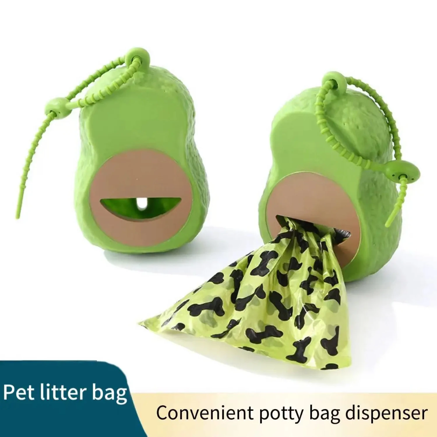 

Pet Waste Bag Small Dog Potty Bag Convenient Outdoor Puppy Plastic Bag Waste Dispenser Portable Cat Litter Box Trash Set