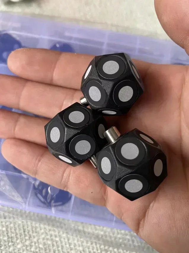 Magnetic Marking Hexagonal Sphere 10 3D Scanner Target Points Reflective Marking Points