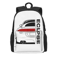 Eclipse 2G DSM Red (6) Backpacks Boys Girls Bookbag Students School Bags Cartoon Travel Rucksack Shoulder Bag Large Capacity