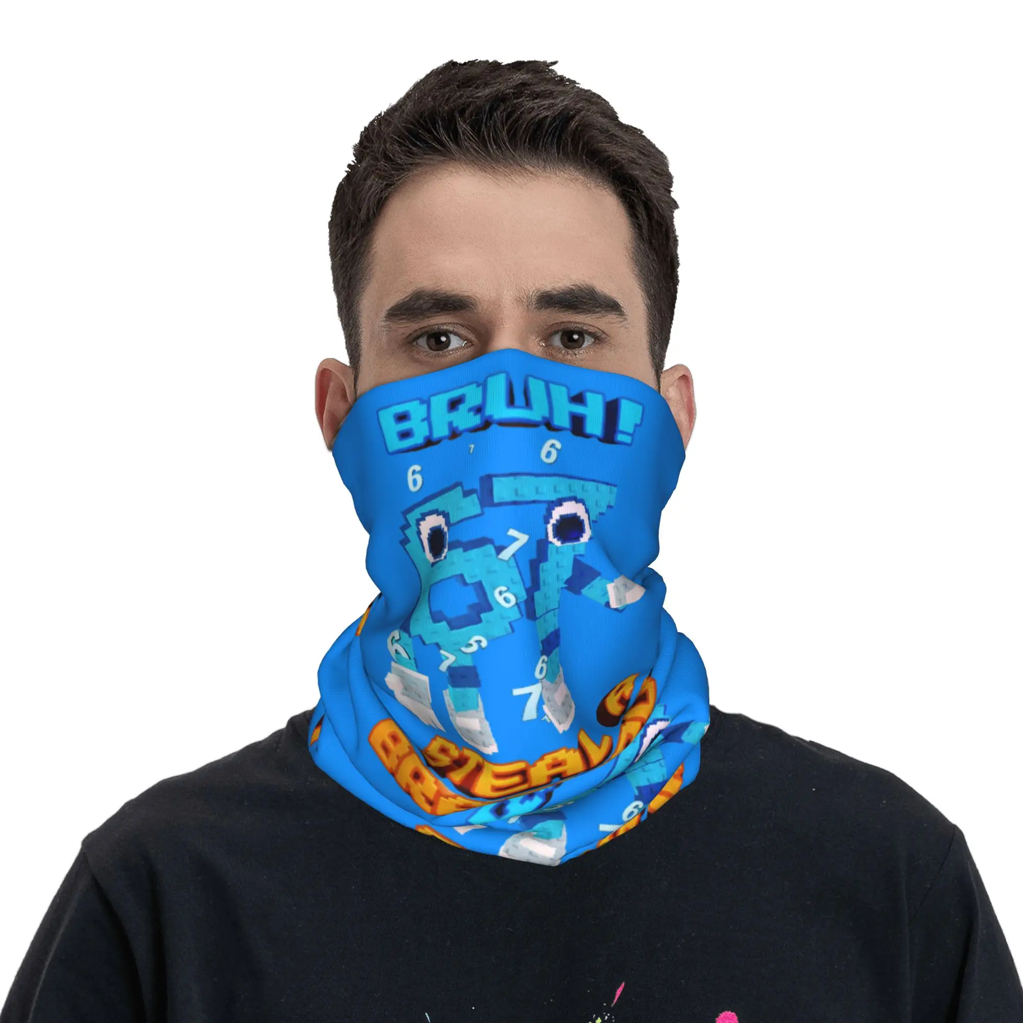 67 Six Seven 6-7 Bandana cache-cou imprimé voler cerveau Gaming Meme foulard multi-usage cagoule pour hommes femmes adultes