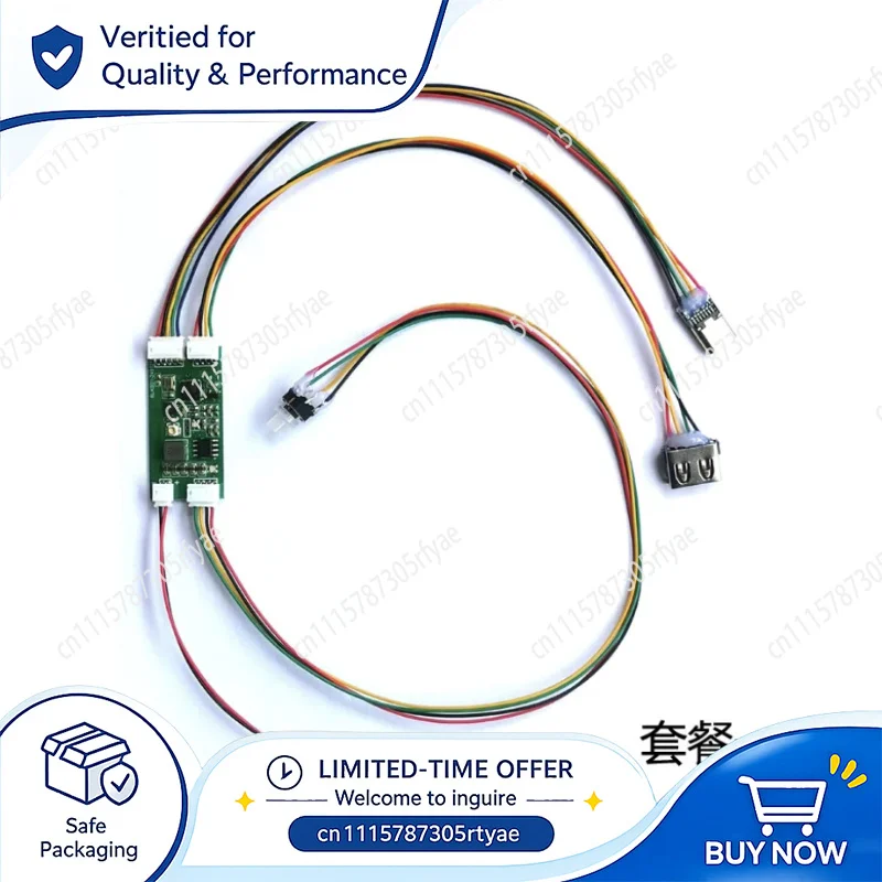 Wired Mechanical Keyboard to Wireless Adapter Bluetooth 2.4G USB Tri Mode DIY Conversion Module Multi Device Switching