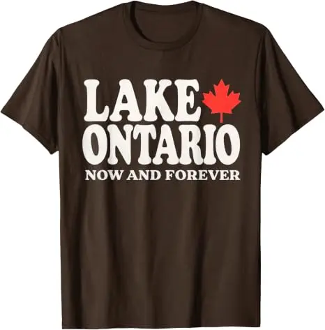 Lake Ontario Jetzt und für immer T-Shirt, Y2k Kanada Trvale Spruch T-Shirt, Humorvolles kanadisches stolzes Grafik-Persönlichkeits-Shirt für Frauen und Männer – Detail 10