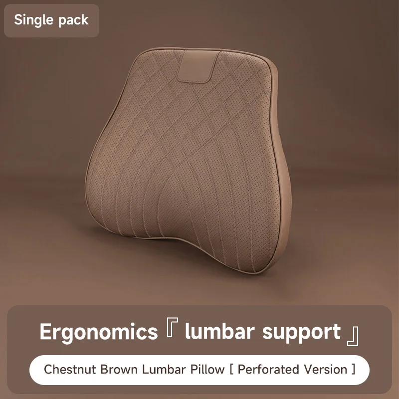 Memory Foam Car Seat Backrest Support Cushion Anti-Skid Waist Protector Comfortable Car Seat Cover Rest