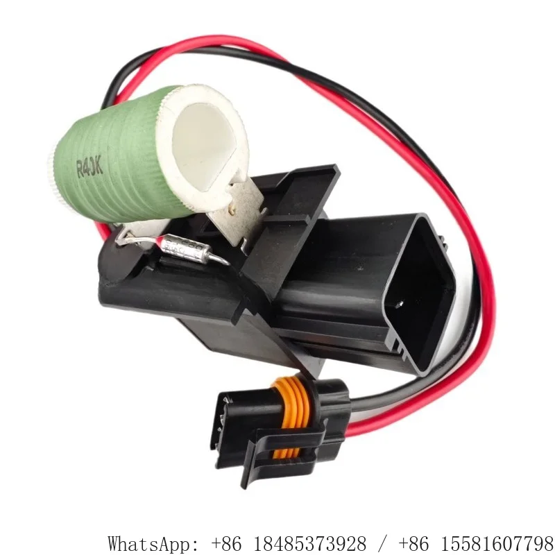 Cooling Fan Resistor OE 68050128AA Fit for 2009-2021 Chrysler Dodge Challenger Auto Radiator Fan Control Replacement Part