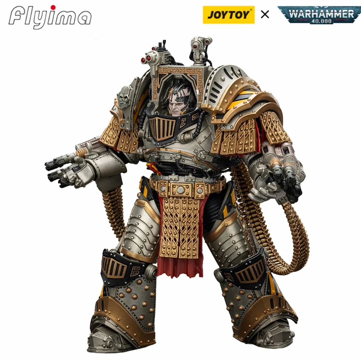 

[Pre-Order]JOYTOY Warhammer 30K 1/18 Action Figures Iron Warriors Perturabo, Primarch of the lVth Legion Model Boy Gift