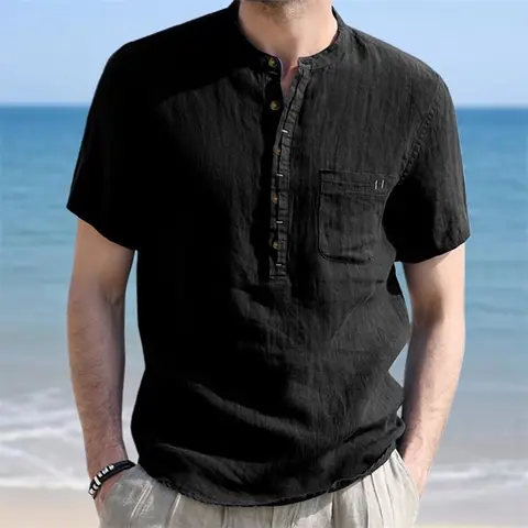 8 best sales पुरुषों के लिए आधी आस्तीन वाली शर्ट - №5