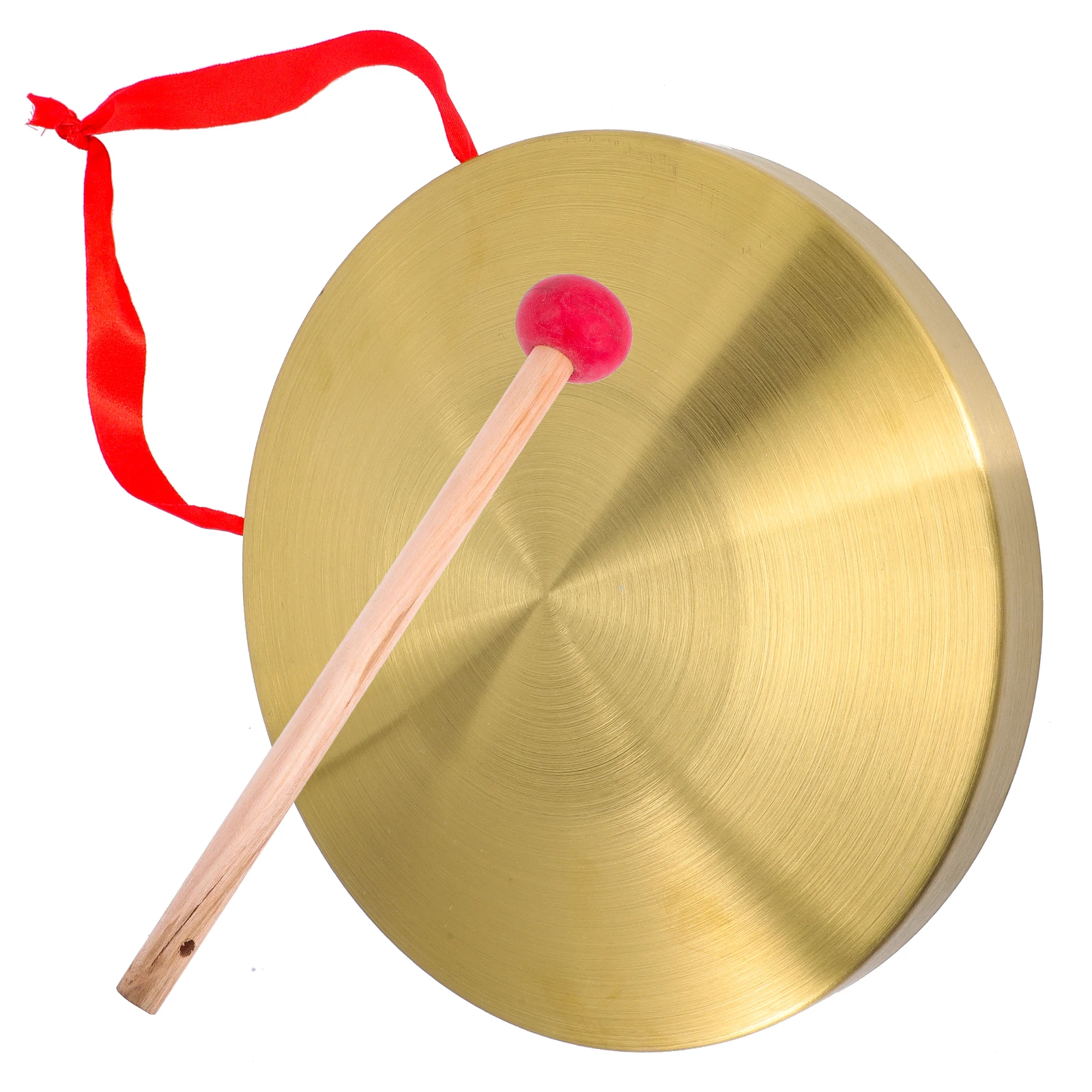 

Hammer Tonggong Flood Prevention Warning Tiger Child Gongs Wood with Traditional Chinese Brass Instrument