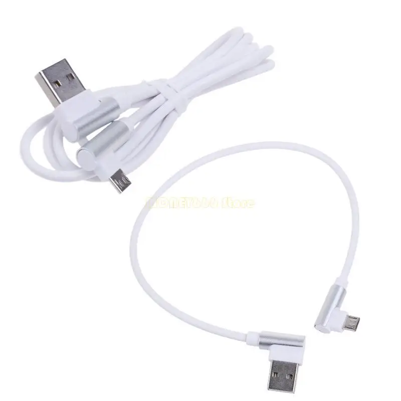 F62C Dữ liệu điện tích nhanh 90 độ cáp Micro USB cho Android