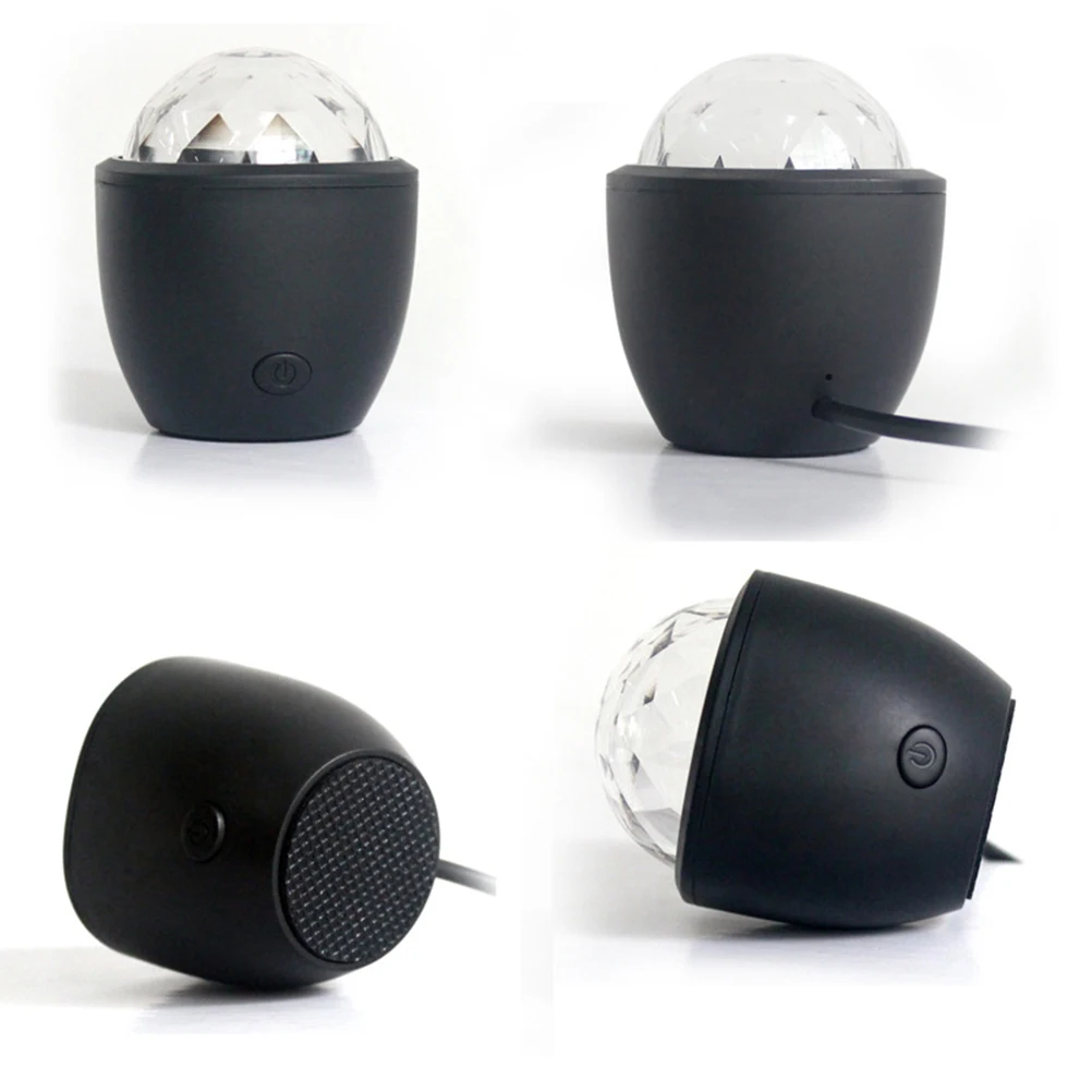 

Atmosphere Light Decoration Lamp Induction Led Bulb Voice Control 3W Low Power Bedroom Living Room Party Hall Eco Material