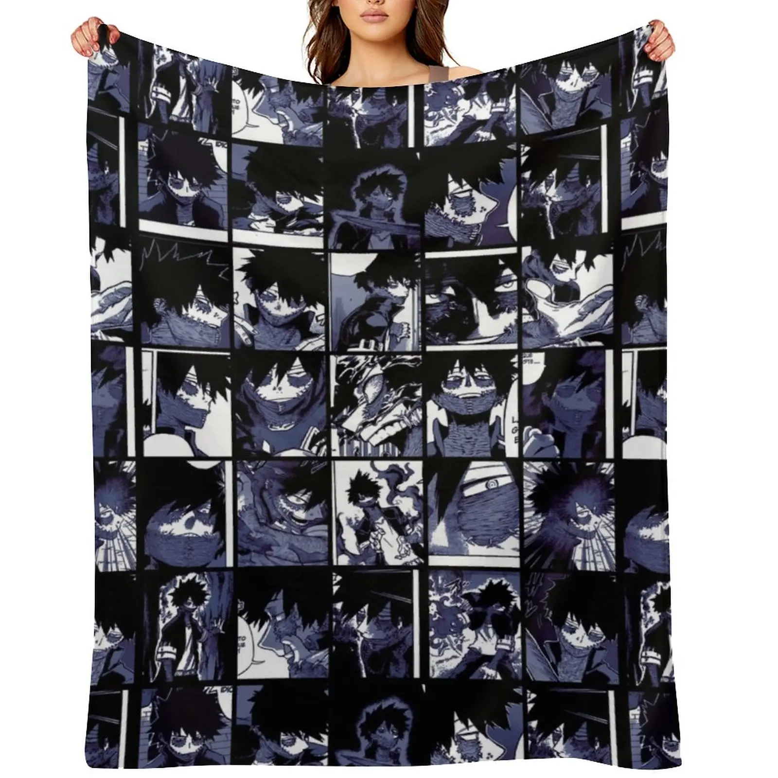 

Dabi collage Throw Blanket Sofa Quilt Polar Tourist Decorative Sofa Blankets