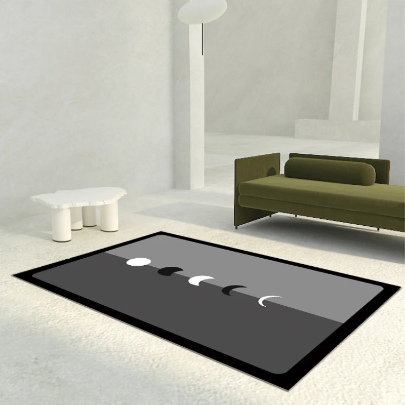 Minimaliste Moderne Rugs and Carpets for Home Living Room Decoration Teenager Bedroom Decor Carpet Non-slip Area Rug Floor Mats