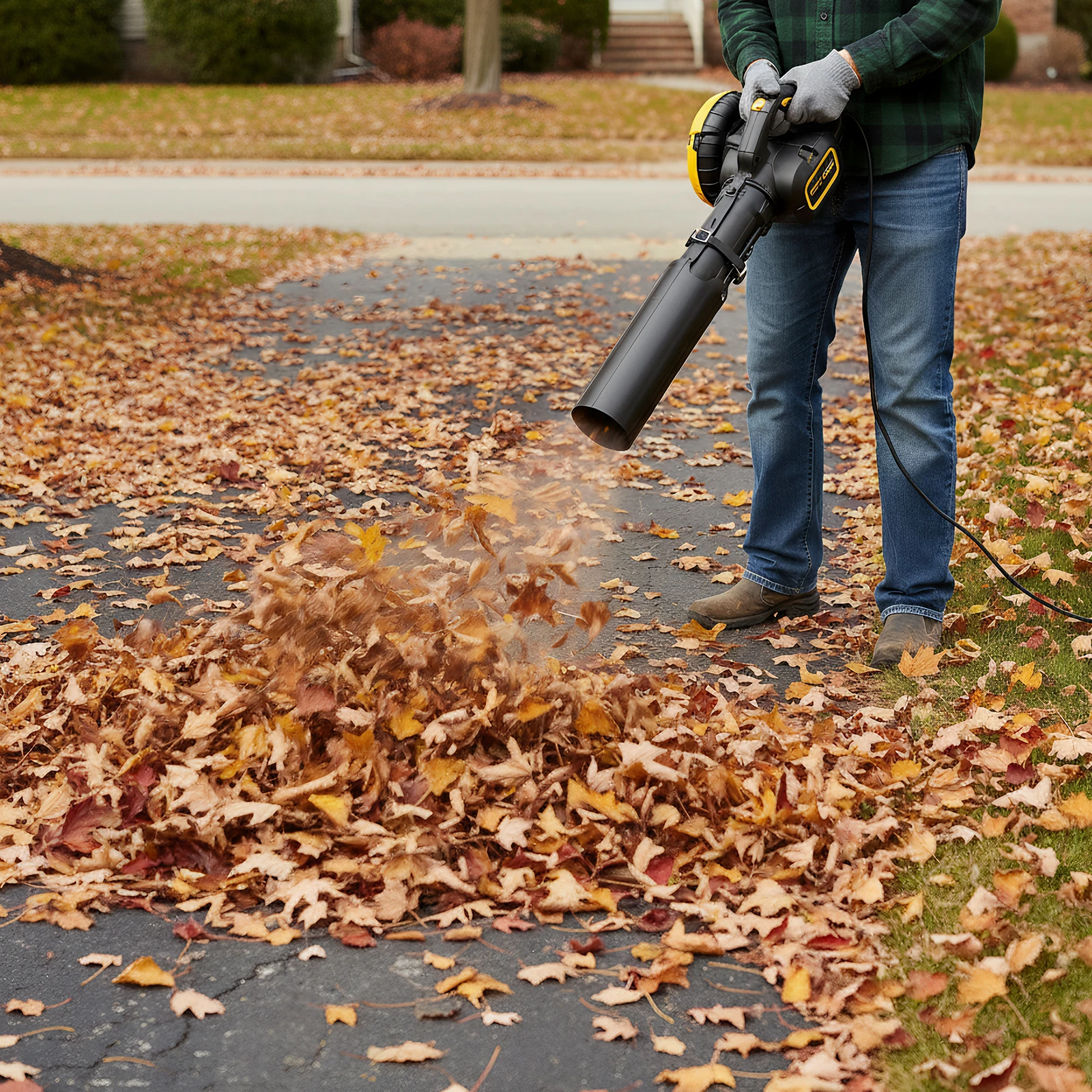 

Leaf Blower Air Booster Universal Leaf Blower Nozzle Attachment Cordless Leaf Force Air Booster for Faster Lawn & Yard Cleanup