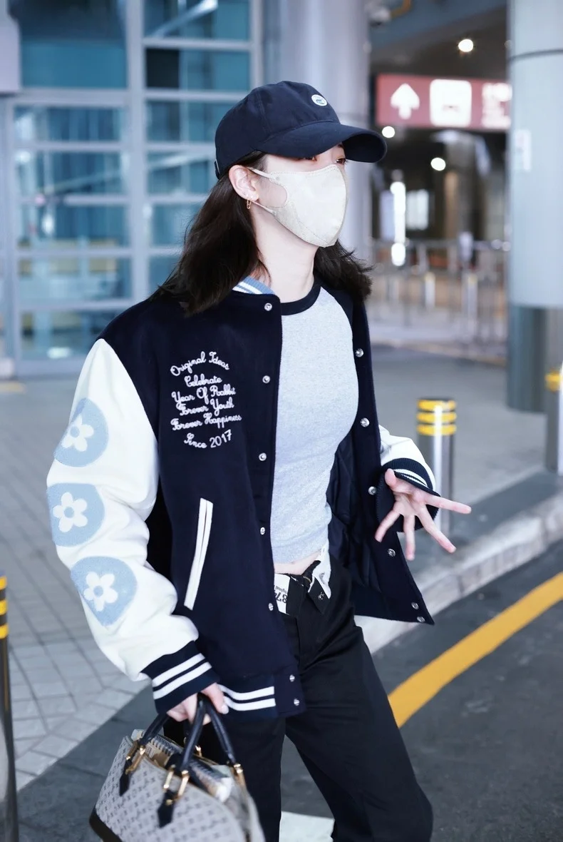 

Американский бейсбольный пиджак-куртка с вышивкой, повседневная верхняя одежда для подростков, бренд Street Toxin, теплый длинный пальто-пиджак из искусственной шерсти