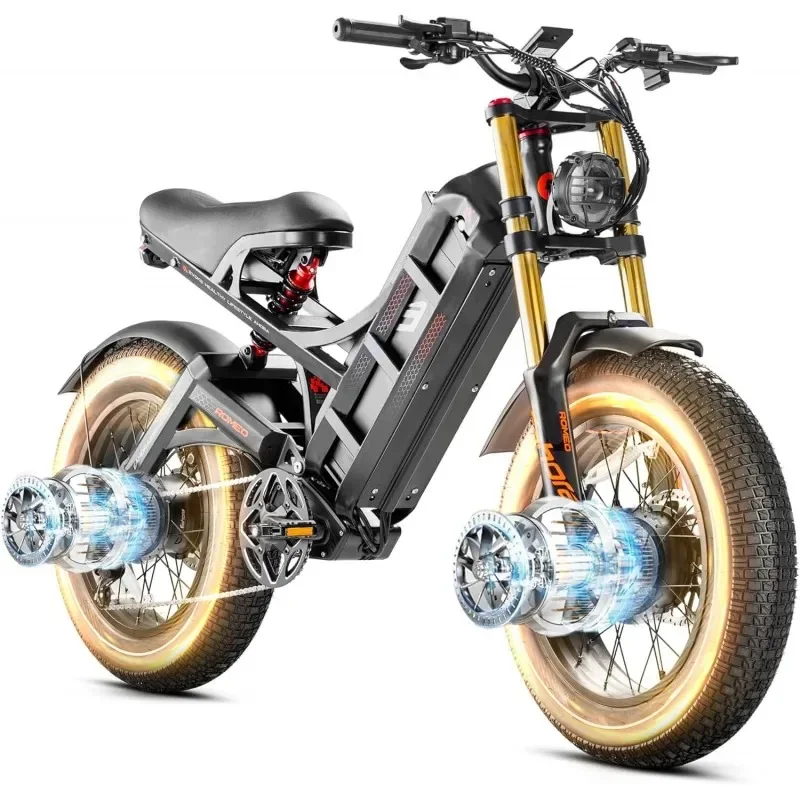 Electric Bike,Adult Ebike,Powerful and Stylish Appearance,2500W High-Power,Fast and Stable,Long-range Travel Fat Tire