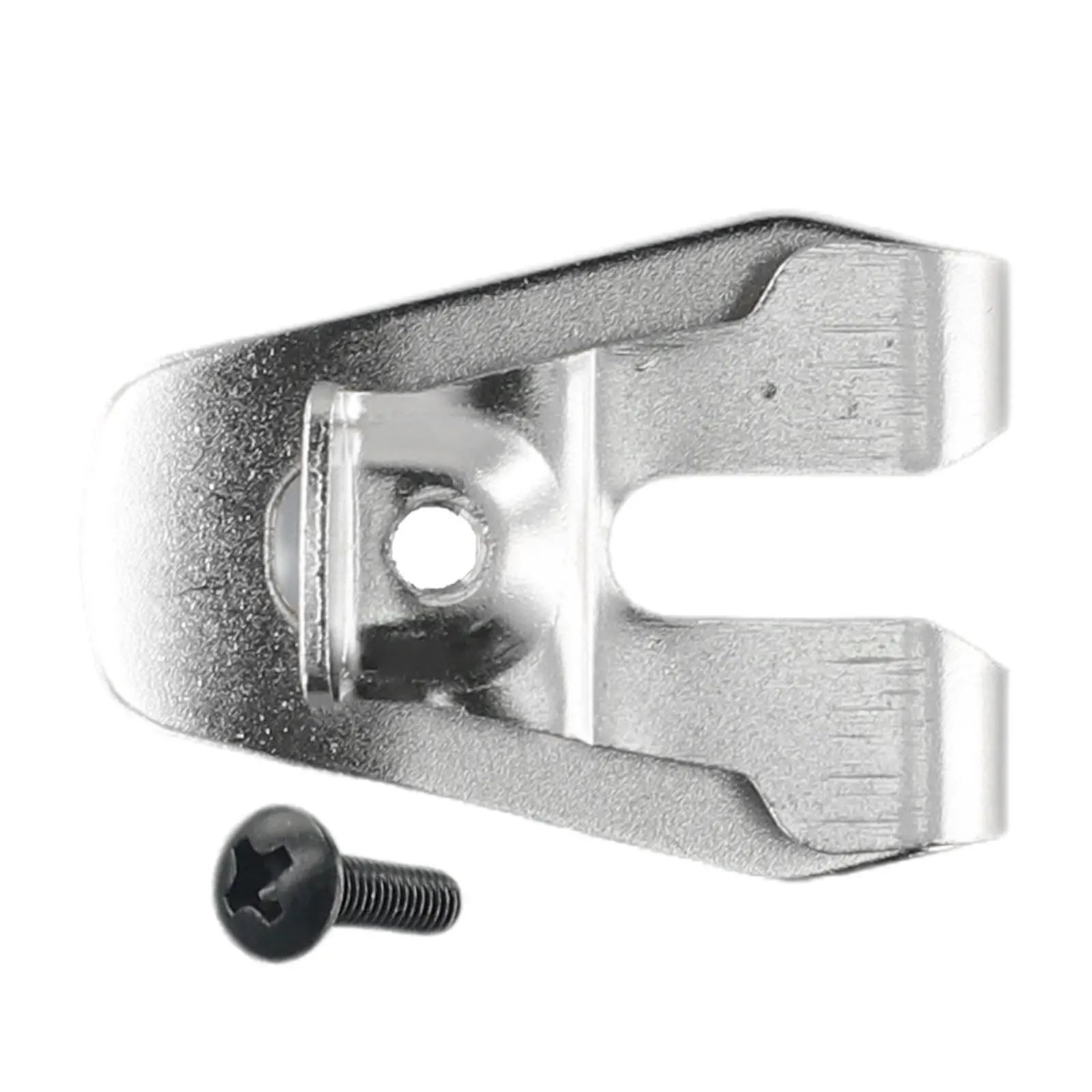 

Дополните свой набор инструментов креплением-крюком для ремня 633586002. Прочная металлическая конструкция, включает винты, легко устанавливается.