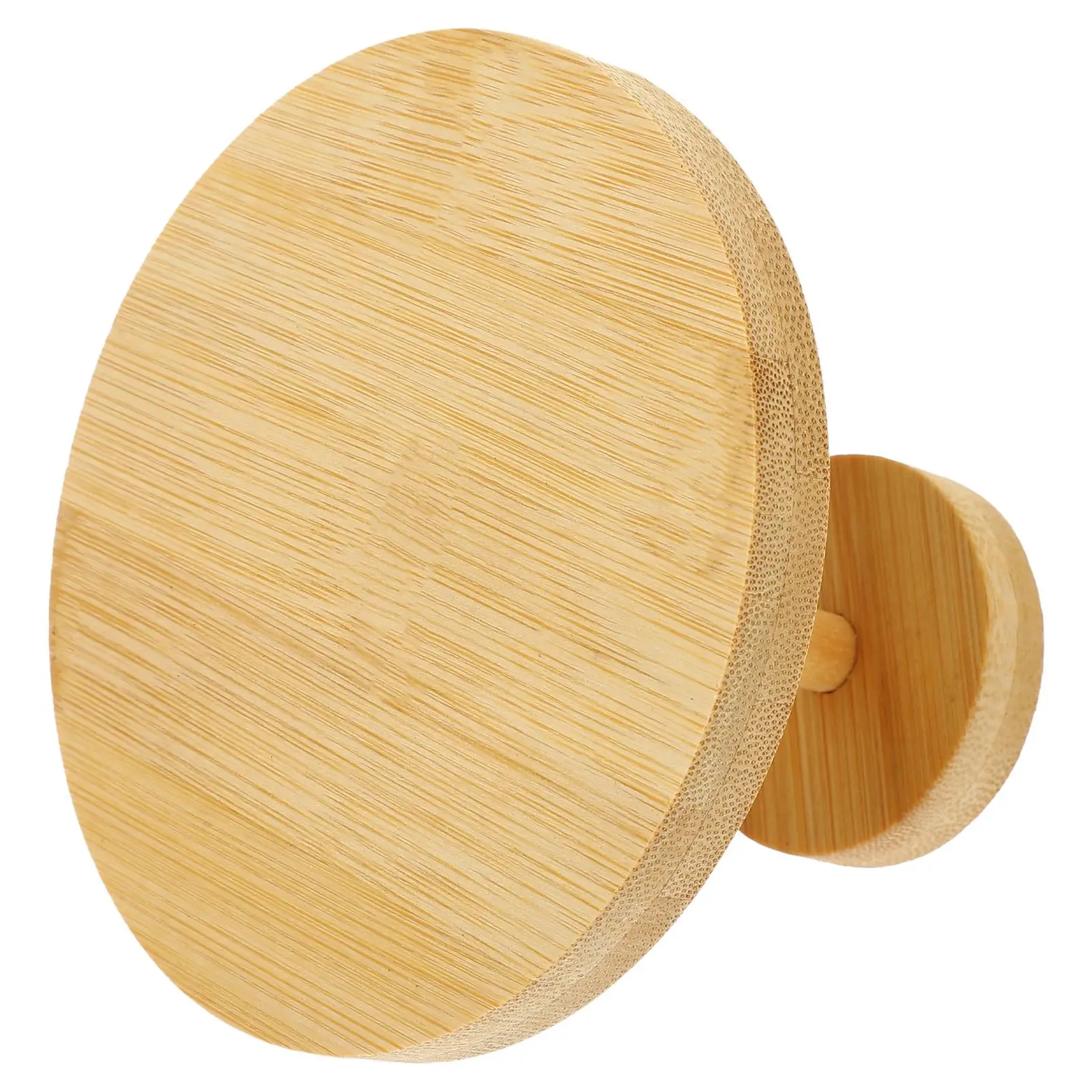 Portavasos de bambú, estante de almacenamiento resistente, tiendas para el hogar, restaurantes, bordes lisos y delicados, piel segura, dedos, papel de café