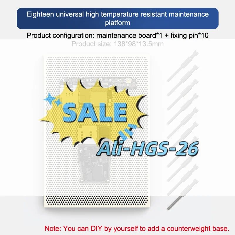 

18-in-1 High-Temperature Resistant Repair Station - Universal PCB/IC Chip Fixing Platform for Mobile Phone & Circuit Board Tools