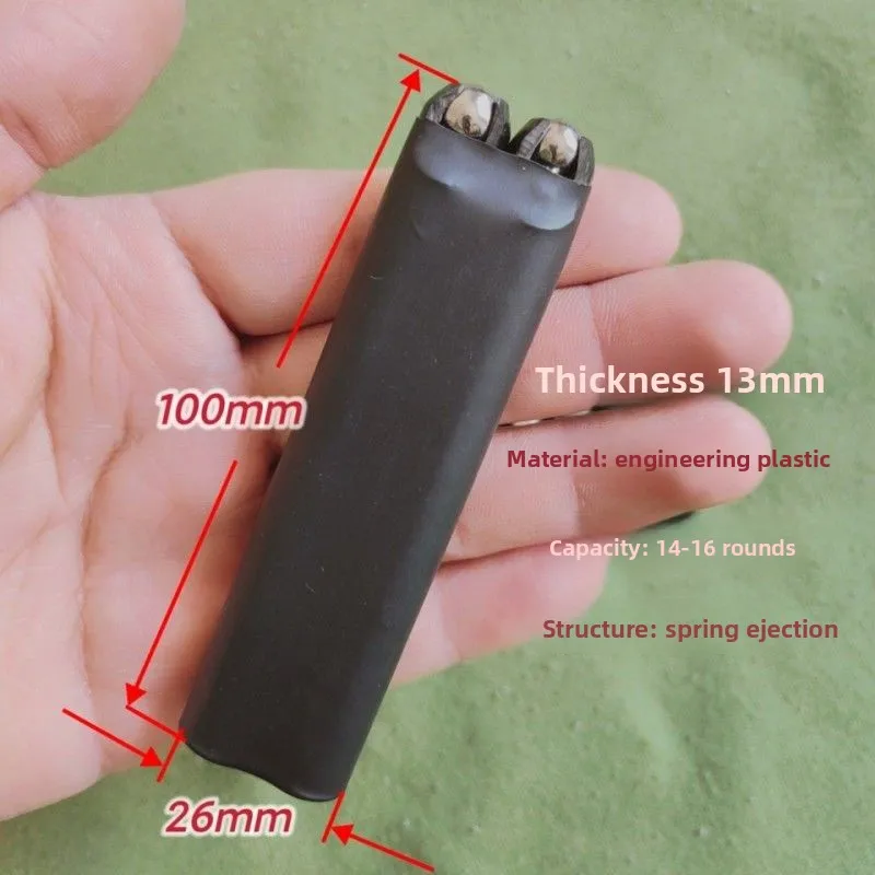 DIY Slingshot Clip Classic Model 3D Modeling Integrated Printing Suitable for 9mm and Smaller Projectiles