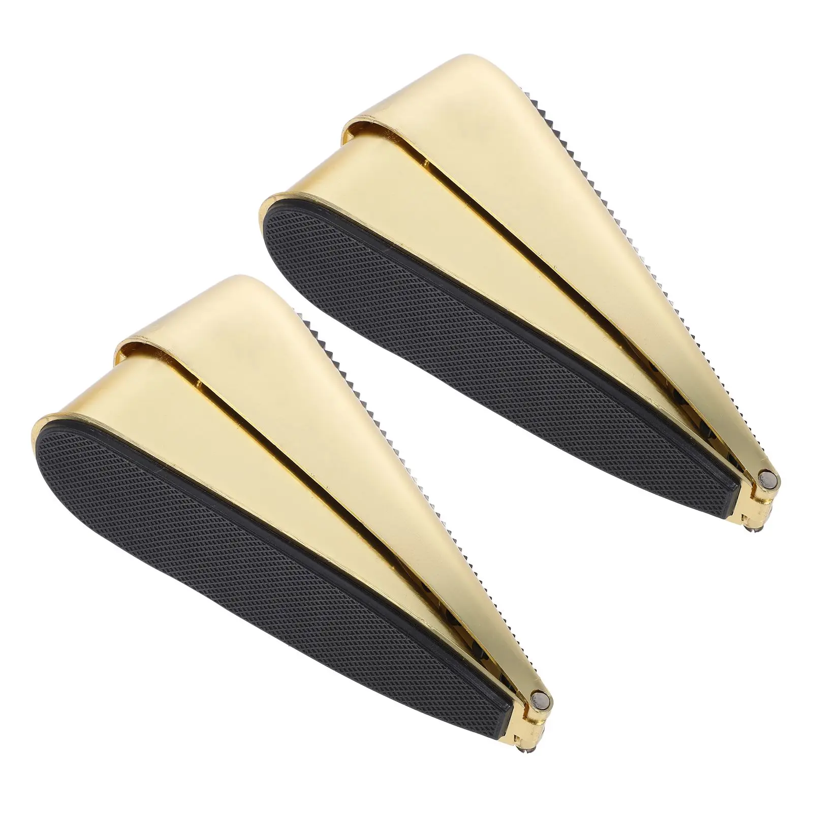 

Spring Door Stopper Bottom Adjustable Heavy Duty Zinc Alloy Nonslip Rubber Commercial Metal Sliding Balcony Safety Security