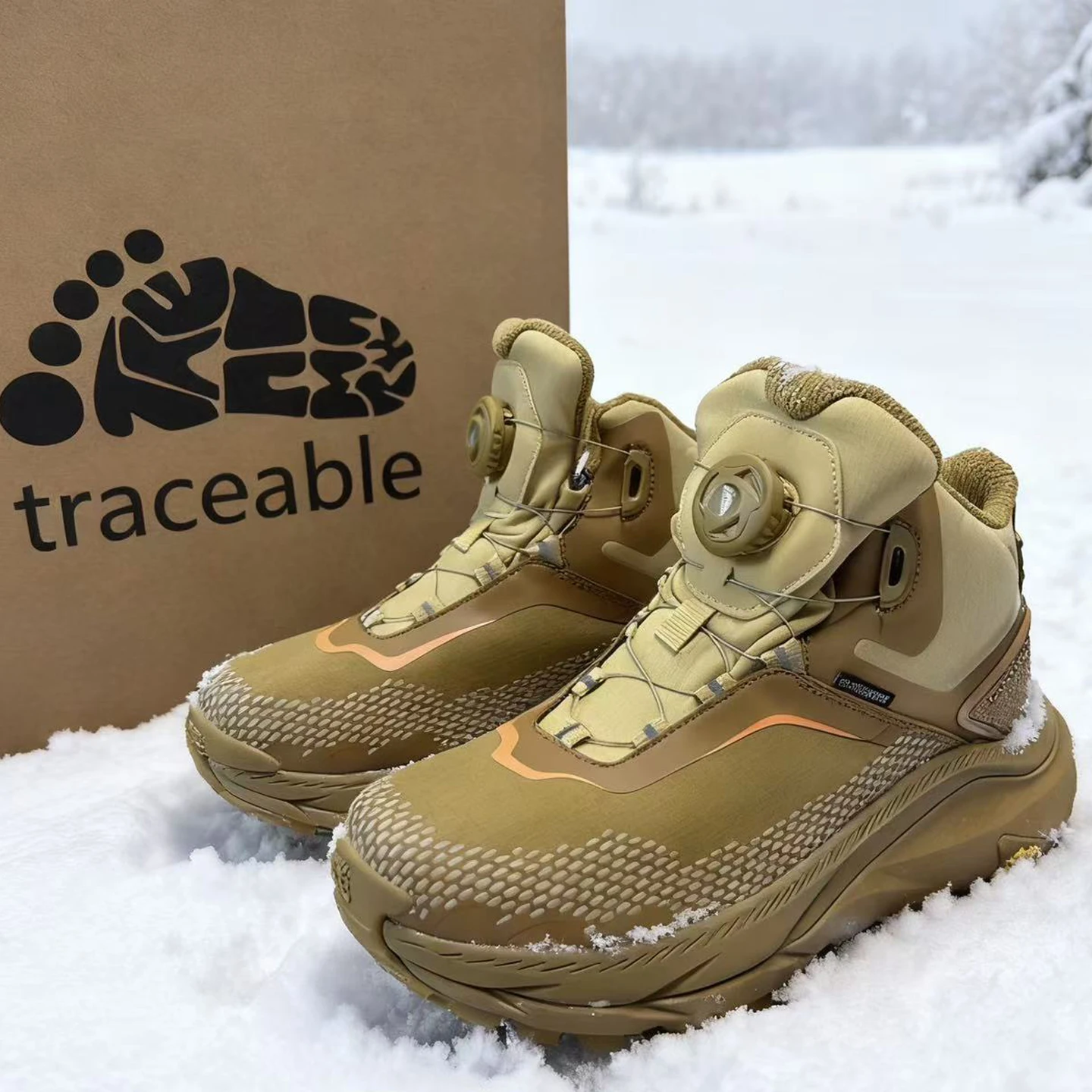 

Men's Winter Warmth Hiking Boots Comfortable and Versatile Unisex Hiking Boots Outdoor Hiking Footwear Mountaineering Footwear