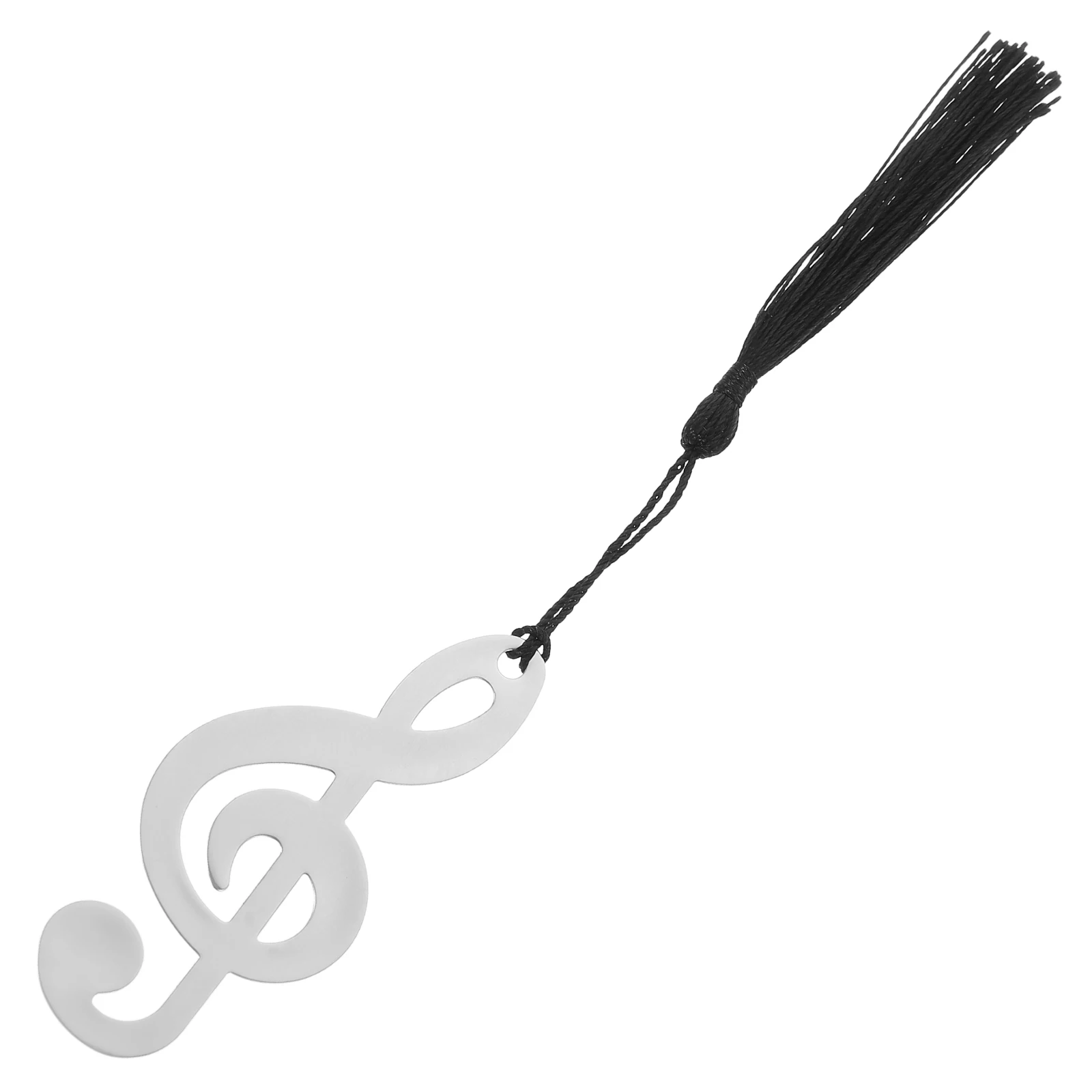 

Metal Tassel Bookmark Stainless Steel Hollow Design Elegant Shape Bookmarks Aesthetic Accessories Reading Marker Page Marker