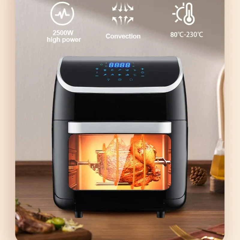 12L air fryer visualization large capacity home automatic intelligent 1800W