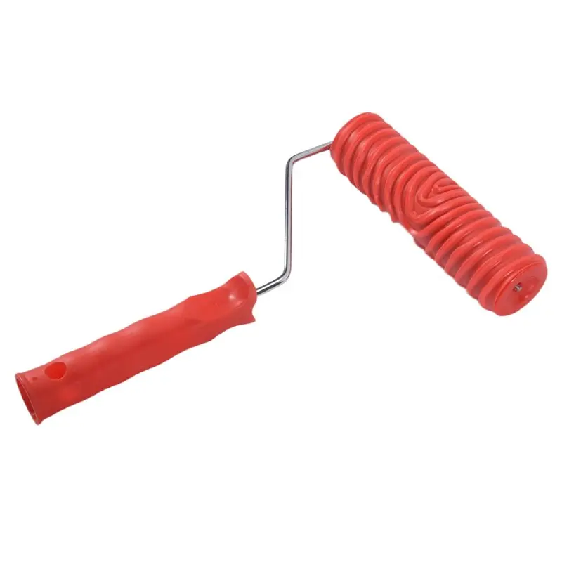 AB02 7 Inches Paint Roller DIY Wall Decoration Tool 7 Inches For Textured Wood-Grain Design