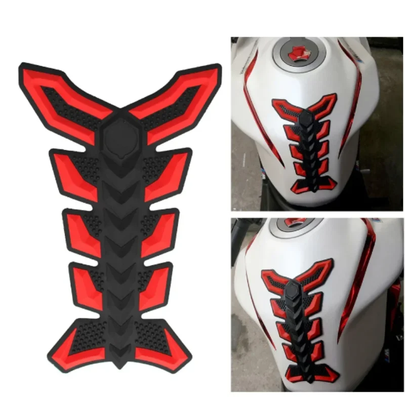 Universal stickers for motorcycle fuel tanks fishbone pads fuel tank protectors  decorative stickers For Sanyang motorcycle