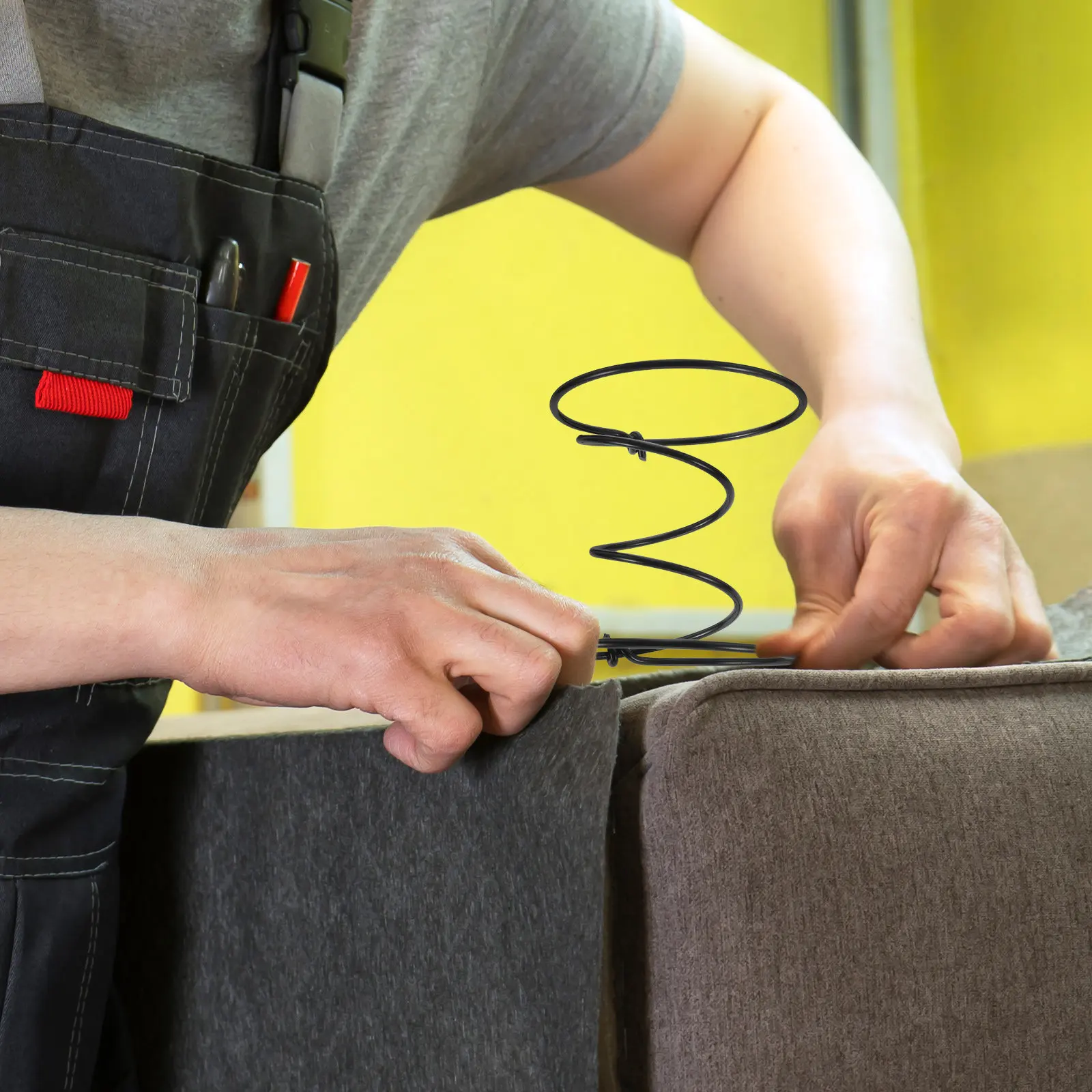 

8 шт. высокоэластичных пружин для диванов, 8 см (3 дюйма), пружины для обивки мебели, для стульев, диванов, кроватей, кресел-реклайнеров, комплект для ремонта пружин