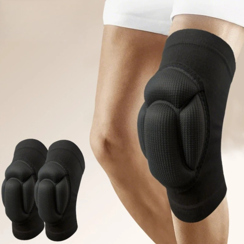 สนับเข่ากันกระแทกแบบใหม่ สำหรับผู้ชายและผู้หญิง สนับเข่าสำหรับเต้นรำ วอลเลย์บอล บาสเกตบอล และกีฬาอื่นๆ