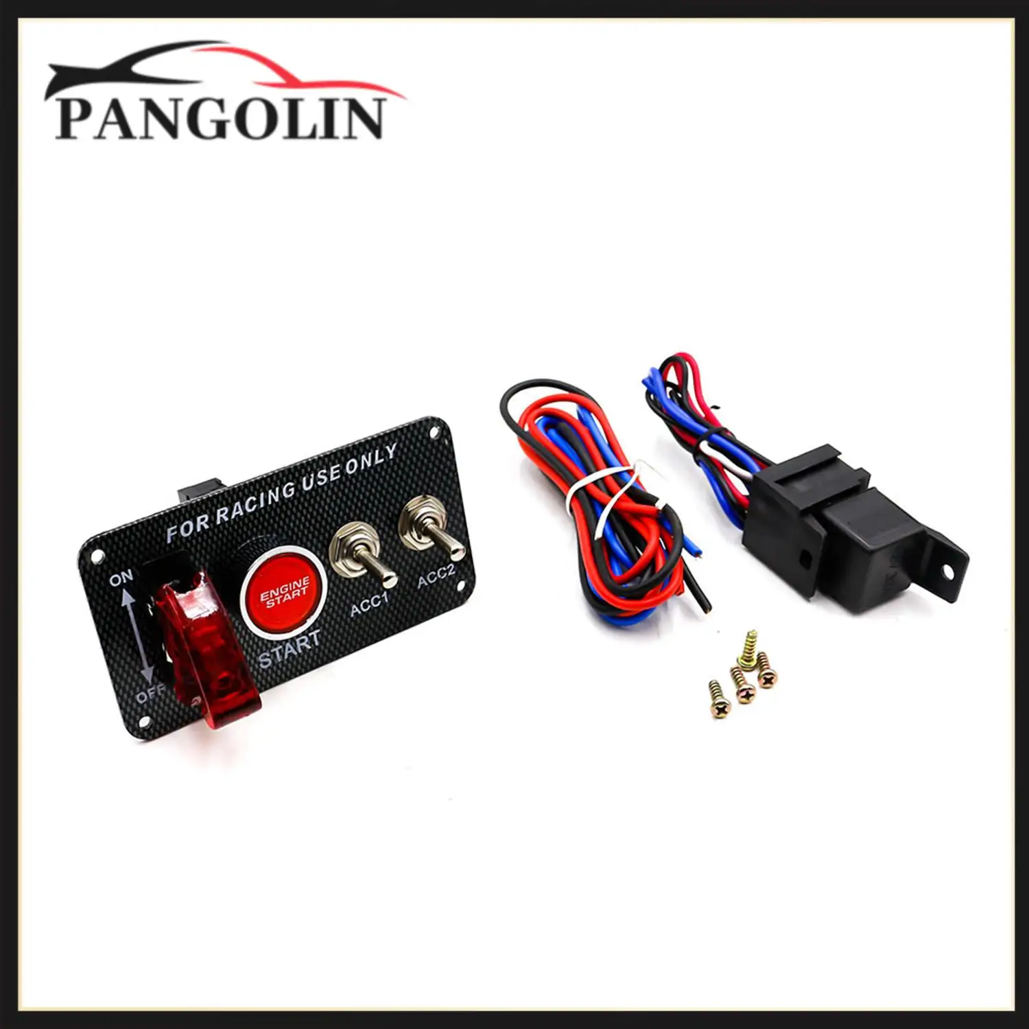 

Racing Car 12v Ignition Switch Engine Start Push Button Led Toggle Panel Es05 Start Push Button Set For Racing Car Engine Part