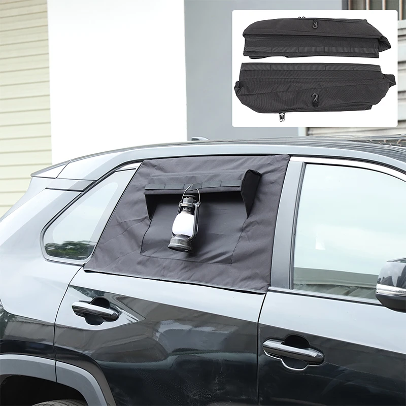 for Toyota RAV4 Wildlander XA50 2020-2024 Car Window Sun Visor Camper Curtain Foldable Insect Mesh Window Cover Car Accessories