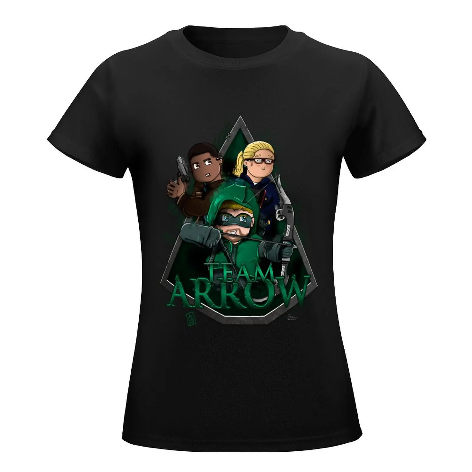 Original Team Arrow #TheOriginalGangstas T-Shirt hippie clothes cute tops Blouse Aesthetic clothing Women tops