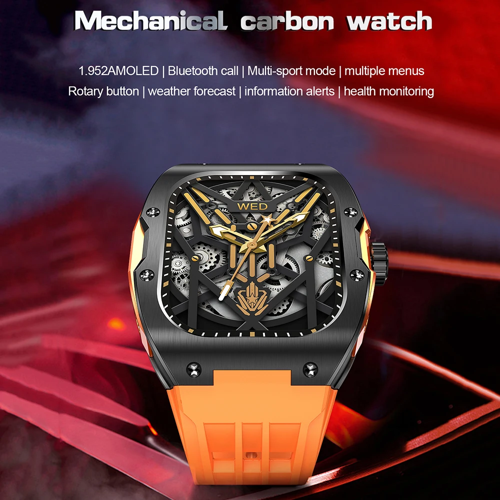 AK69 Smart Watch Men Women AMOLED HD Screen Smartwatch 2024 Electronic Wrist Watches Fitness Bracelet Digital Wristwatch Clock