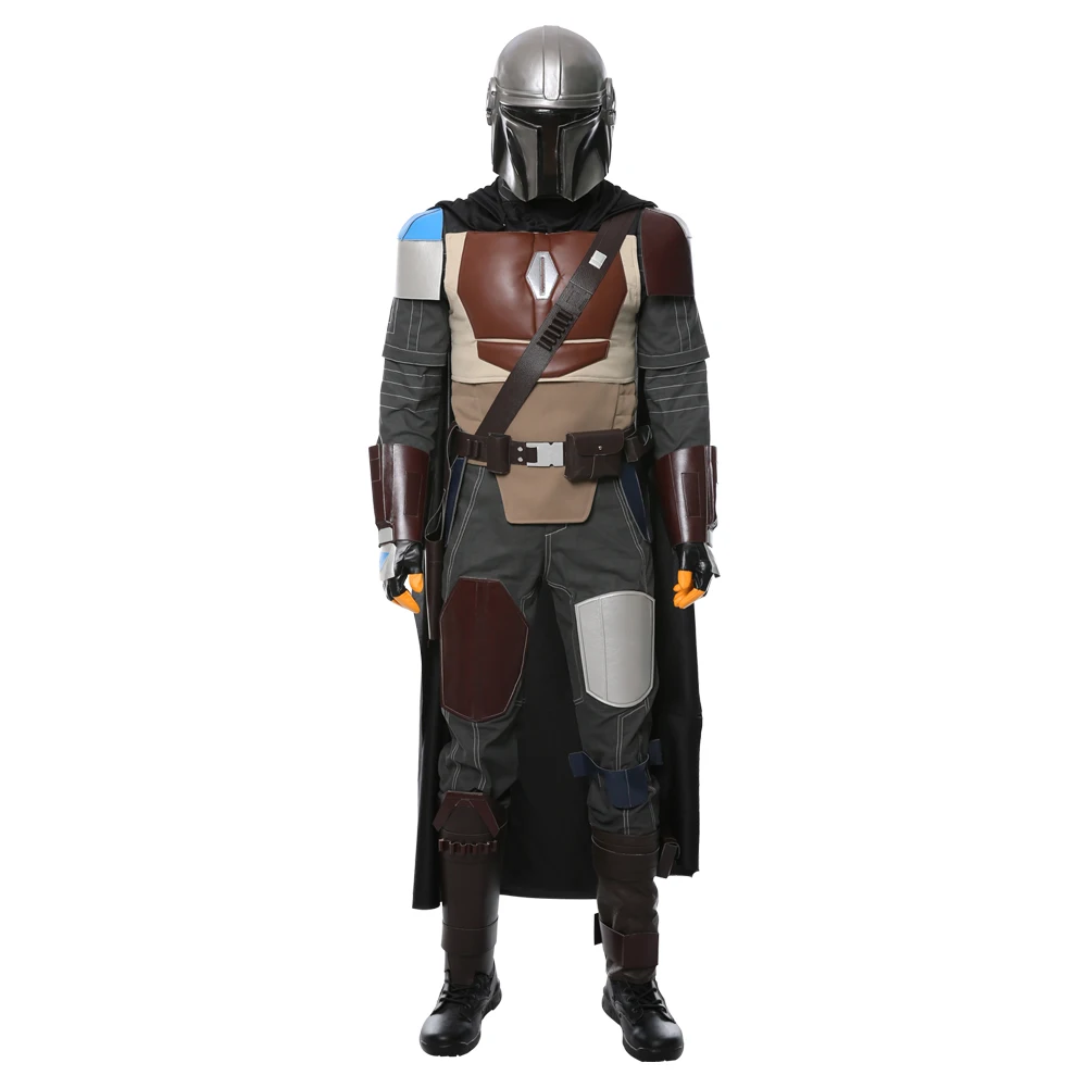 Boba Cosplay Fantasia Costume For Men Adult Top Pants Helmet Vests Disguise Halloween Carnival Festival Suit