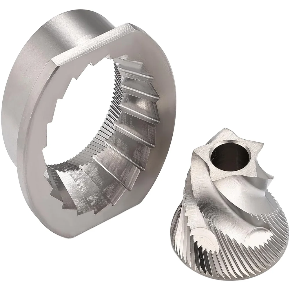 Replacement Blade Conical Burr For Cafes For Restaurants Silver Consistent Grind Conical Grinding Blades Wear Resistance