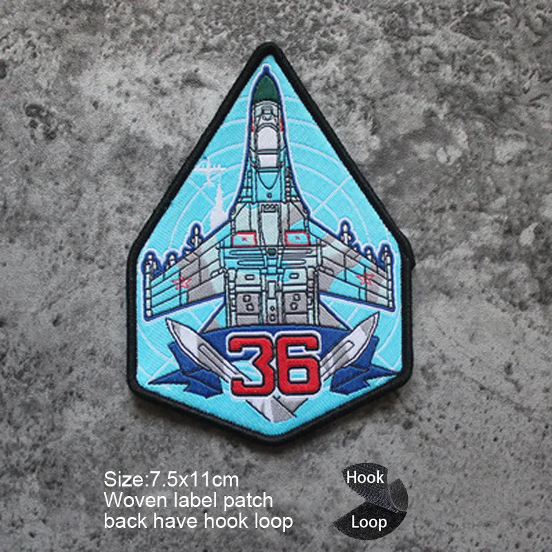 New Space Elevator Russia Su 27 Mark Su 35 Flight Team Armband TOPGUN Veyron H6K Morale  World War II Military Rank Patch