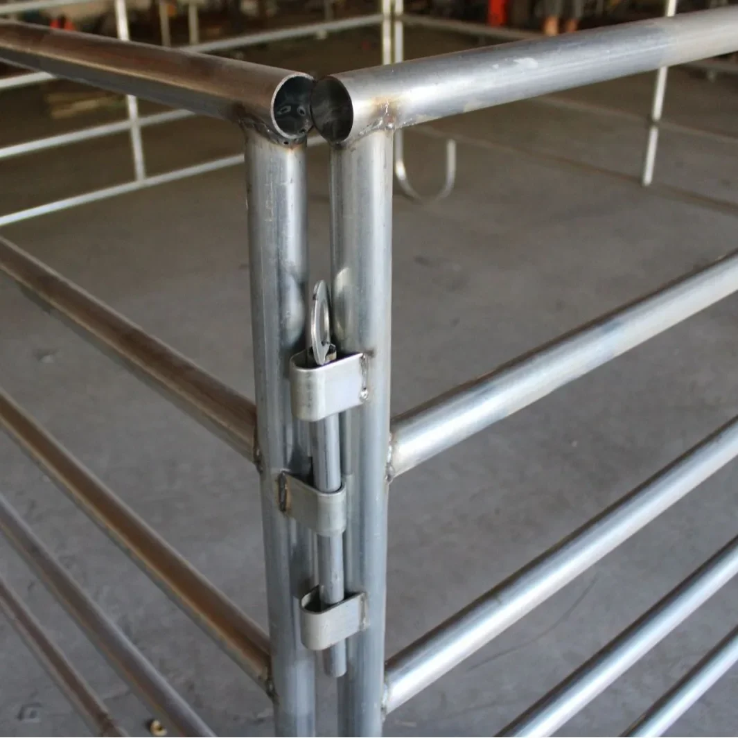 Reliable Horse Corral Fence Multifunctional Steel Horse Fence Portable Metal Horse Fence