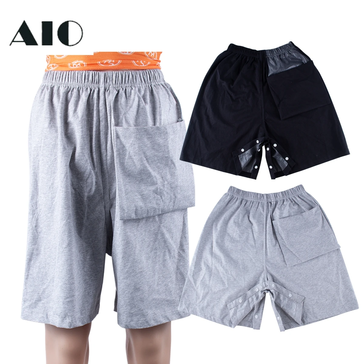 Wodoodporny ochraniacz na pieluchy dla dorosłych AIO, oddychający, damski, na okres menstruacyjny, zapobiegający przeciekaniu, spódnica, spodnie dla dorosłych na nietrzymanie moczu.