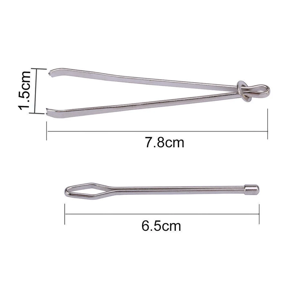 2pcs Garment Clips Needle Elastic Band Rope Wearing Threading Guide Forward Device Tool For Wear Rope Sewing DIY Sewing Tools