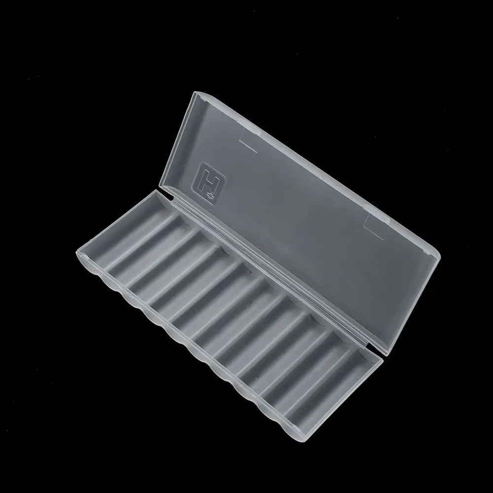 10 Slots AA AAA 18650 Kunststoff Batteriehalter Aufbewahrungsbox Batteriegehäuse Abdeckung für AA AAA wiederaufladbare Batterie Container Organizer – Detail 6