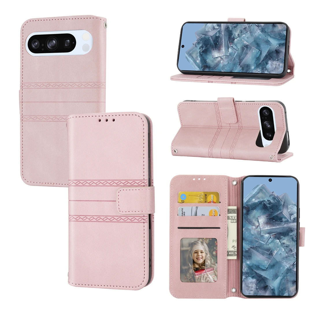 

Vintage Leather Case For SAMSUNG Galaxy Z Fold5 Fold4 Fold3 Fold2 Fold 5 4 3 Walllet Pictorial Marble Cover Mobile Phones Cases