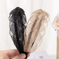 New Mesh Twist Headband Daily Cintillos Para El Pelo Mujer Hair Bands for Women Hair Hoop Diademas Acces Hairband