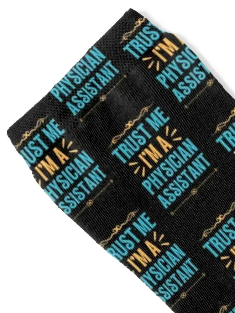 Trust The Physician Assistant Socks halloween cool sheer anti slip football Socks For Men Women's