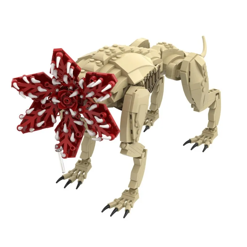 

MOC 456PCS Horror TV Drama Monster Dog Building Blocks Creepy Fantasy Creature Construction Set Adults Fun Action Figure Gift