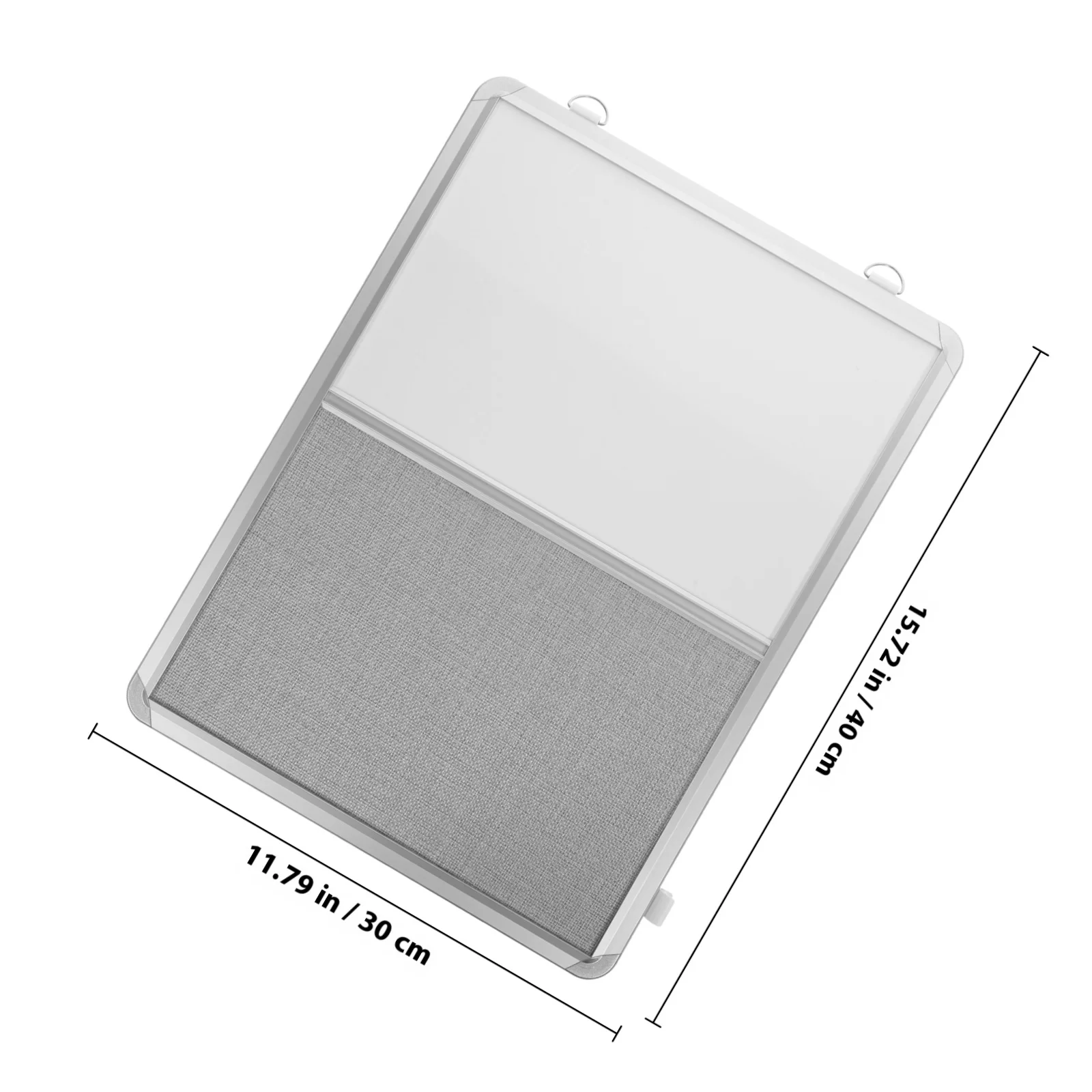 Wall Mount Hanging Whiteboard Multi-Function Lint Bulletin Board Small Office Display Board for Message Notes Pin Boards