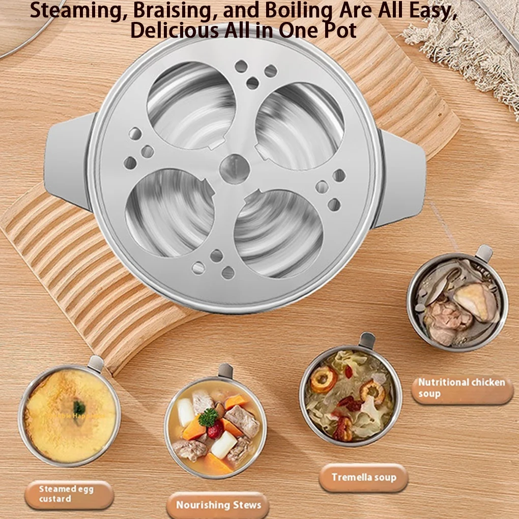 

Steel Poached Maker 4 Cup Pan For Kitchen Breakfast Essential For Kitchen Breakfast Brunch Cooking