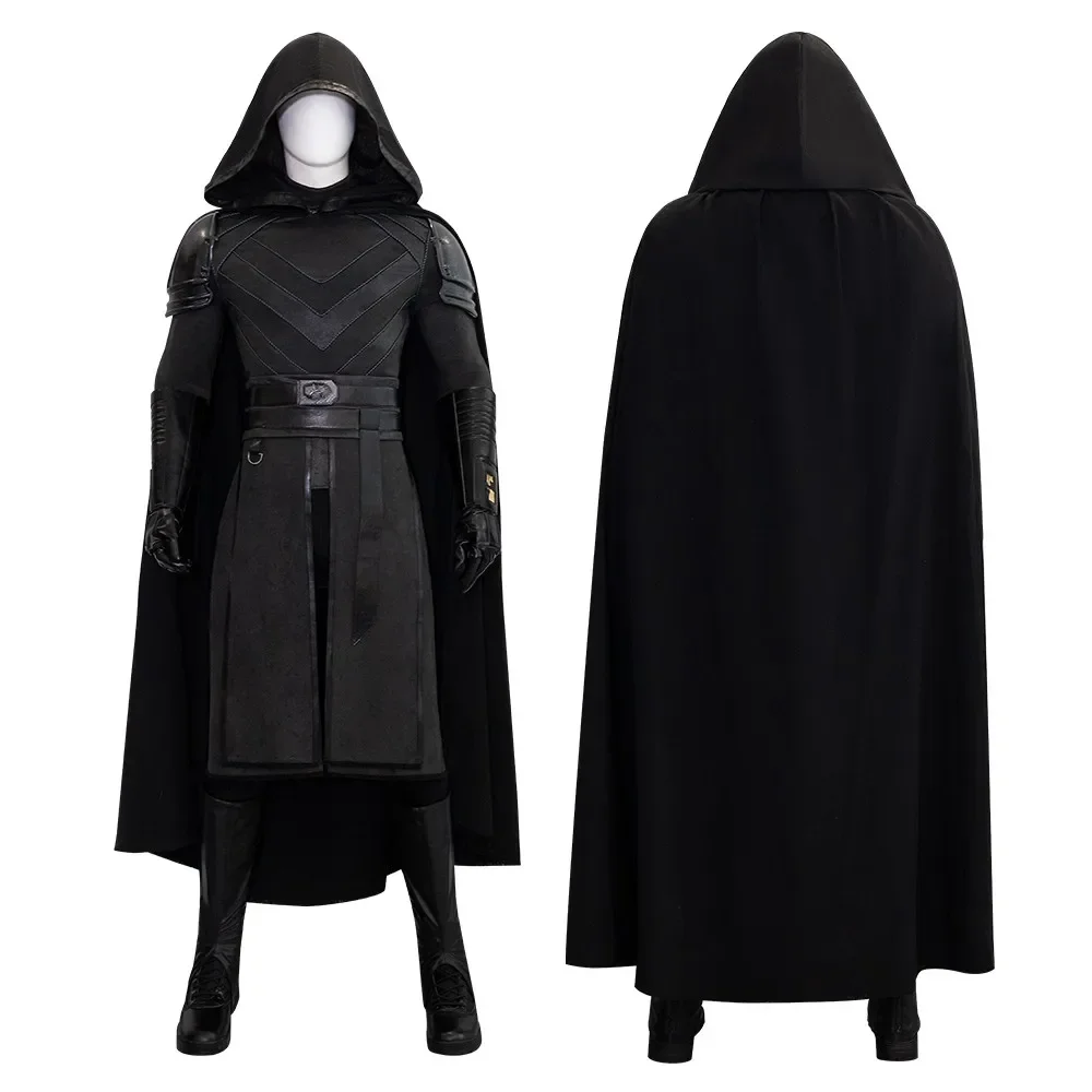 

New Arrival Baylan Cosplay Costume Black Man Battle Suit and Accessories Halloween Comic Con Outfit Custom Size